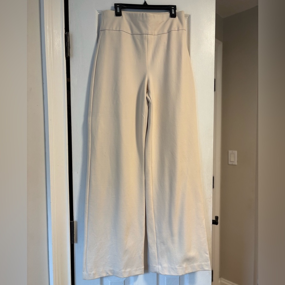 Express Cream Wide Leg pant